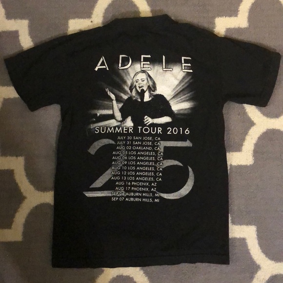 Adele concert t-shirt - Picture 3 of 4